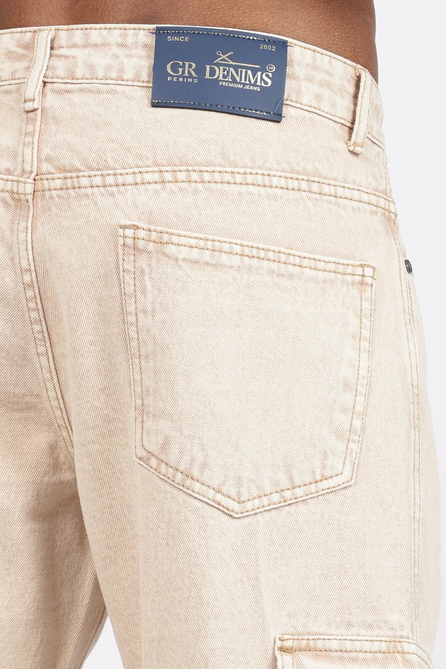 MEN'S CARGO - SAND BEIGE - GR DENIMS