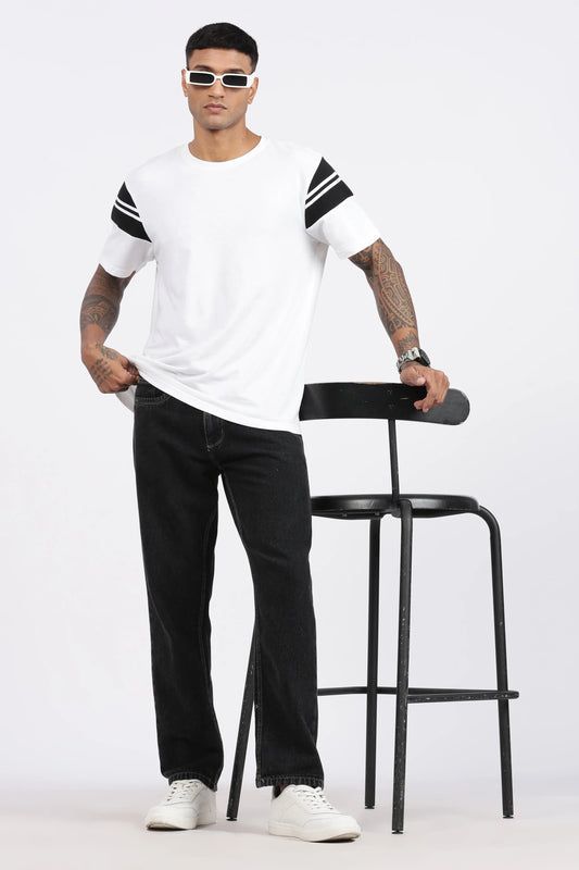 Men's Regular Fit Jeans - Charcoal Black - GR DENIMS