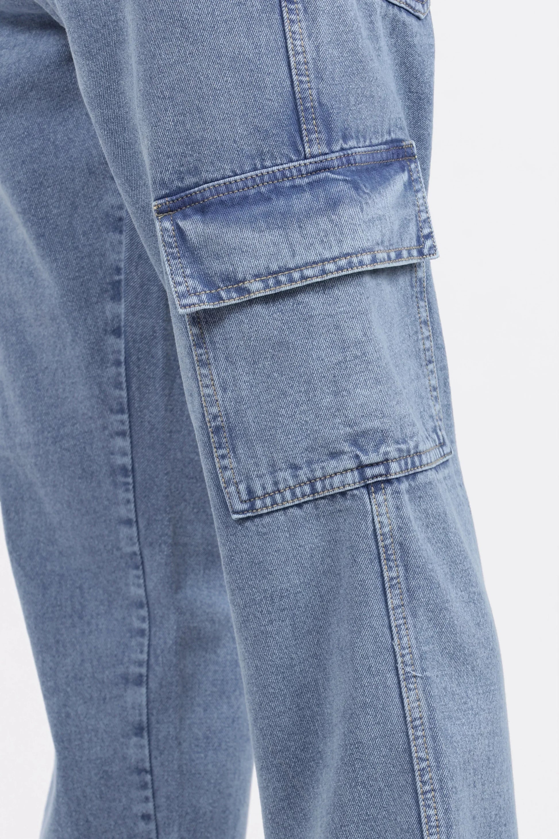 MEN'S CARGO - MID BLUE - GR DENIMS