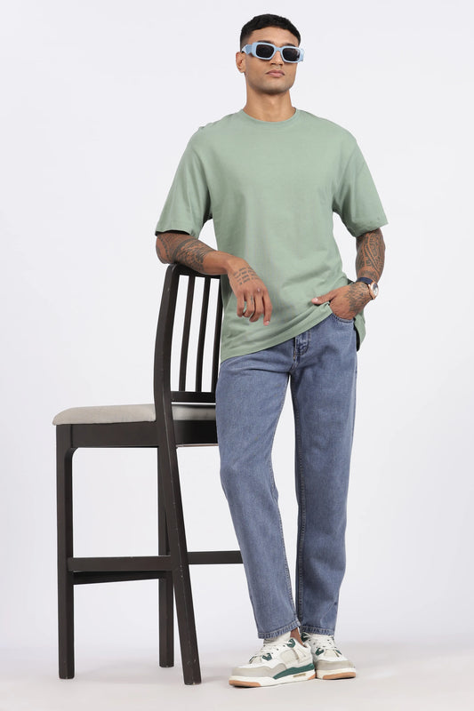 MENS MOM FIT - DENIM BLUE JEANS - GR DENIMS