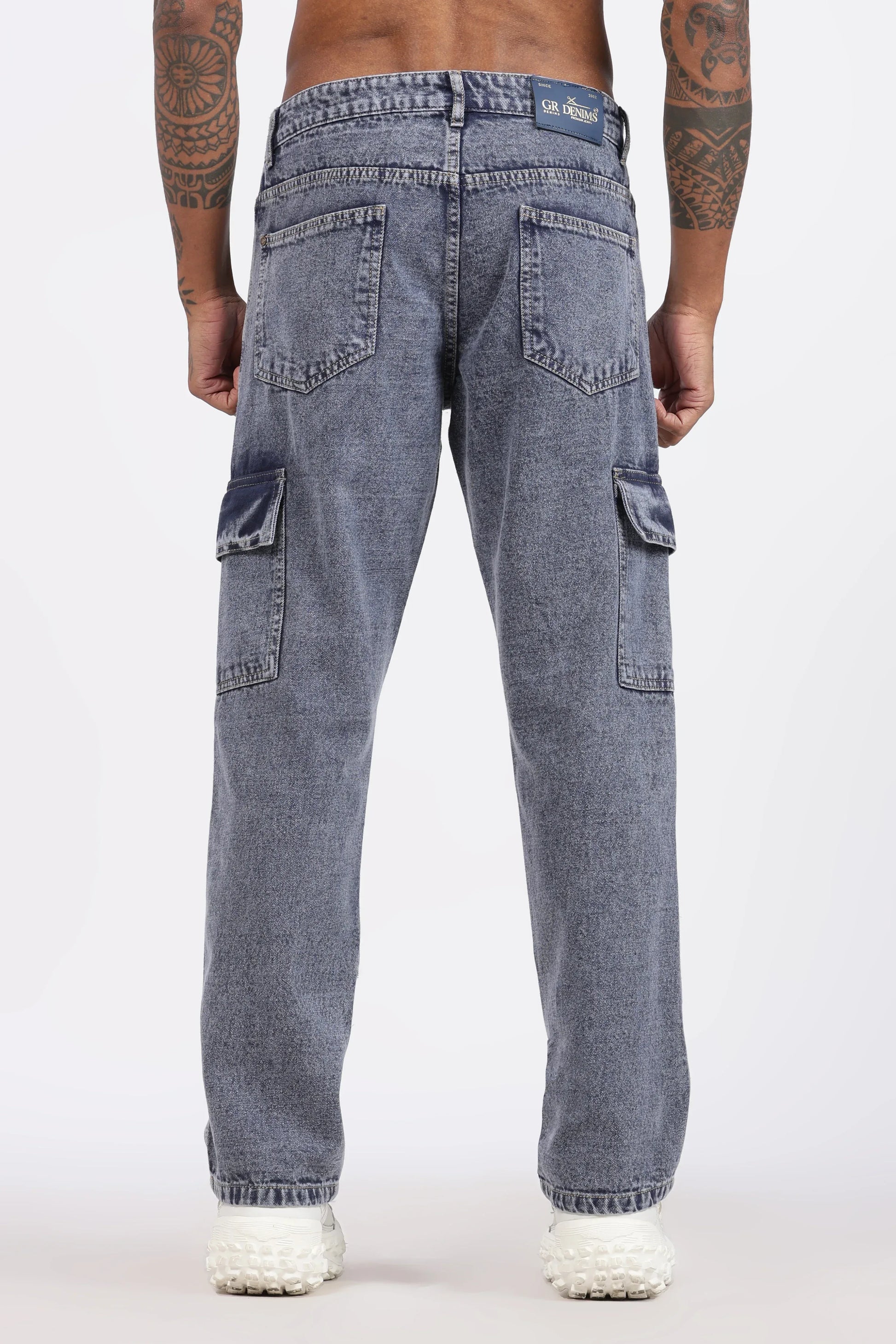 MEN'S CARGO - DUSK DENIM BLUE - GR DENIMS