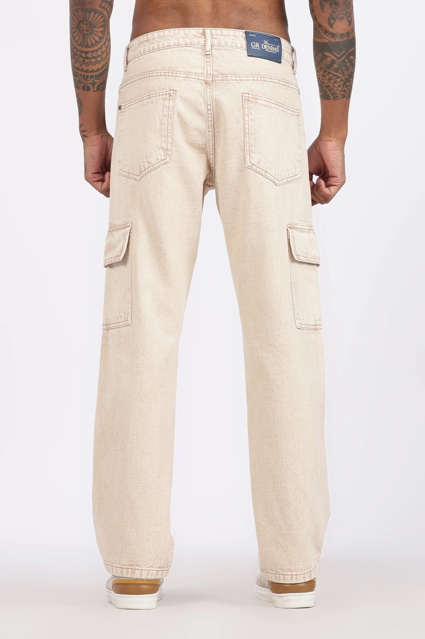 MEN'S CARGO - SAND BEIGE - GR DENIMS