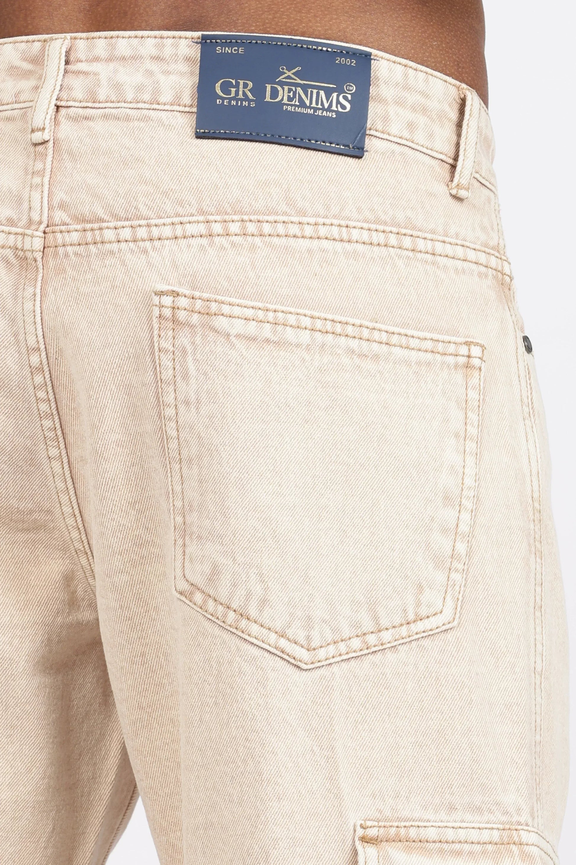 MEN'S CARGO - SAND BEIGE - GR DENIMS