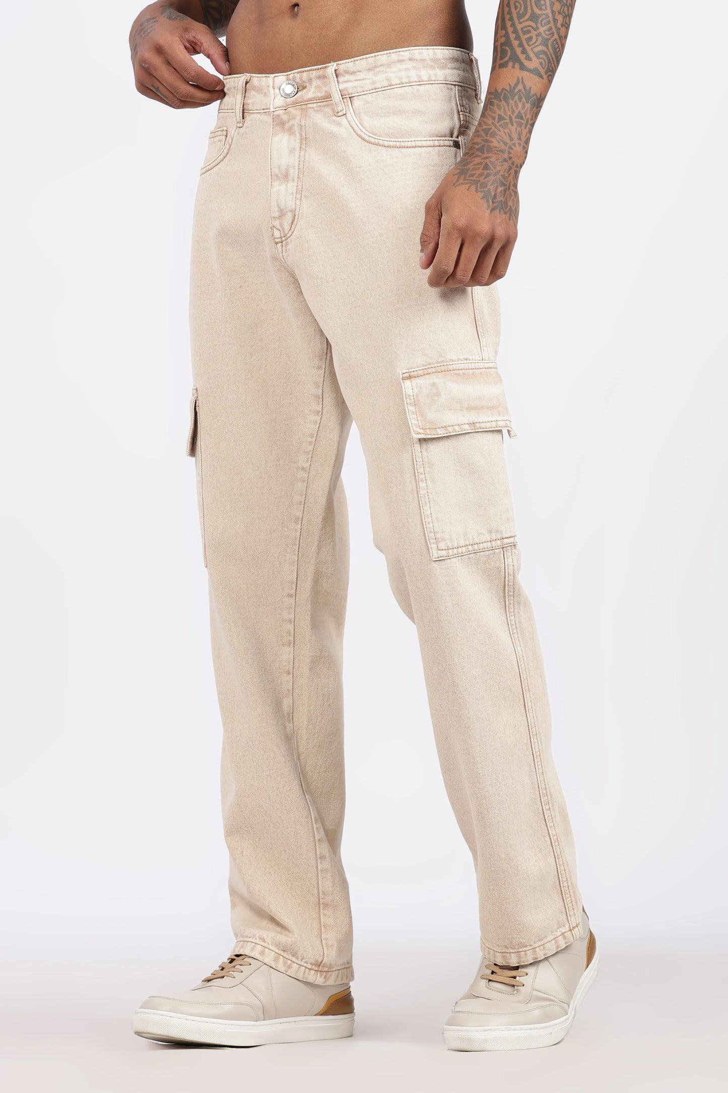 MEN'S CARGO - SAND BEIGE - GR DENIMS