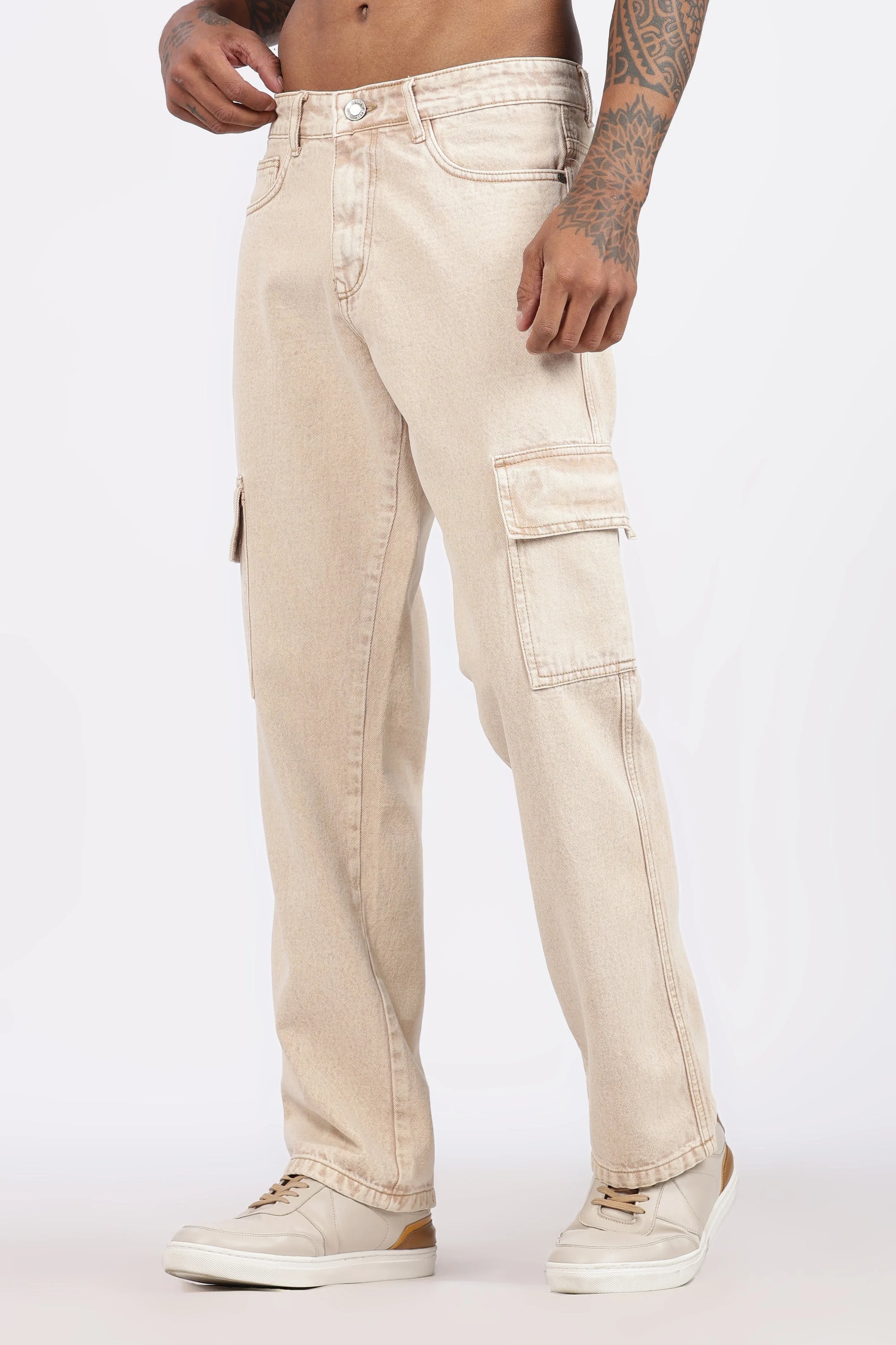 MEN'S CARGO - SAND BEIGE - GR DENIMS