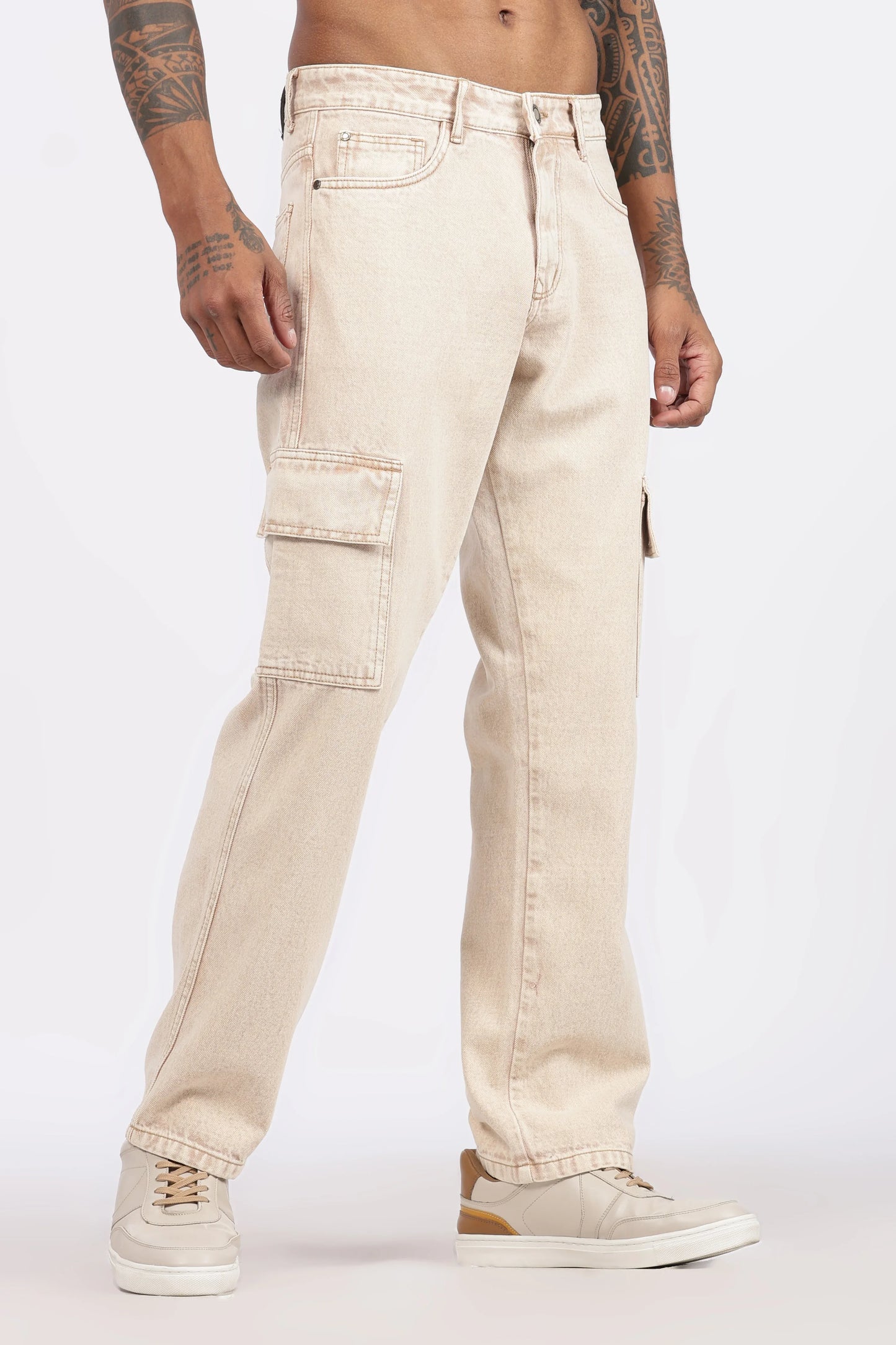 MEN'S CARGO - SAND BEIGE - GR DENIMS