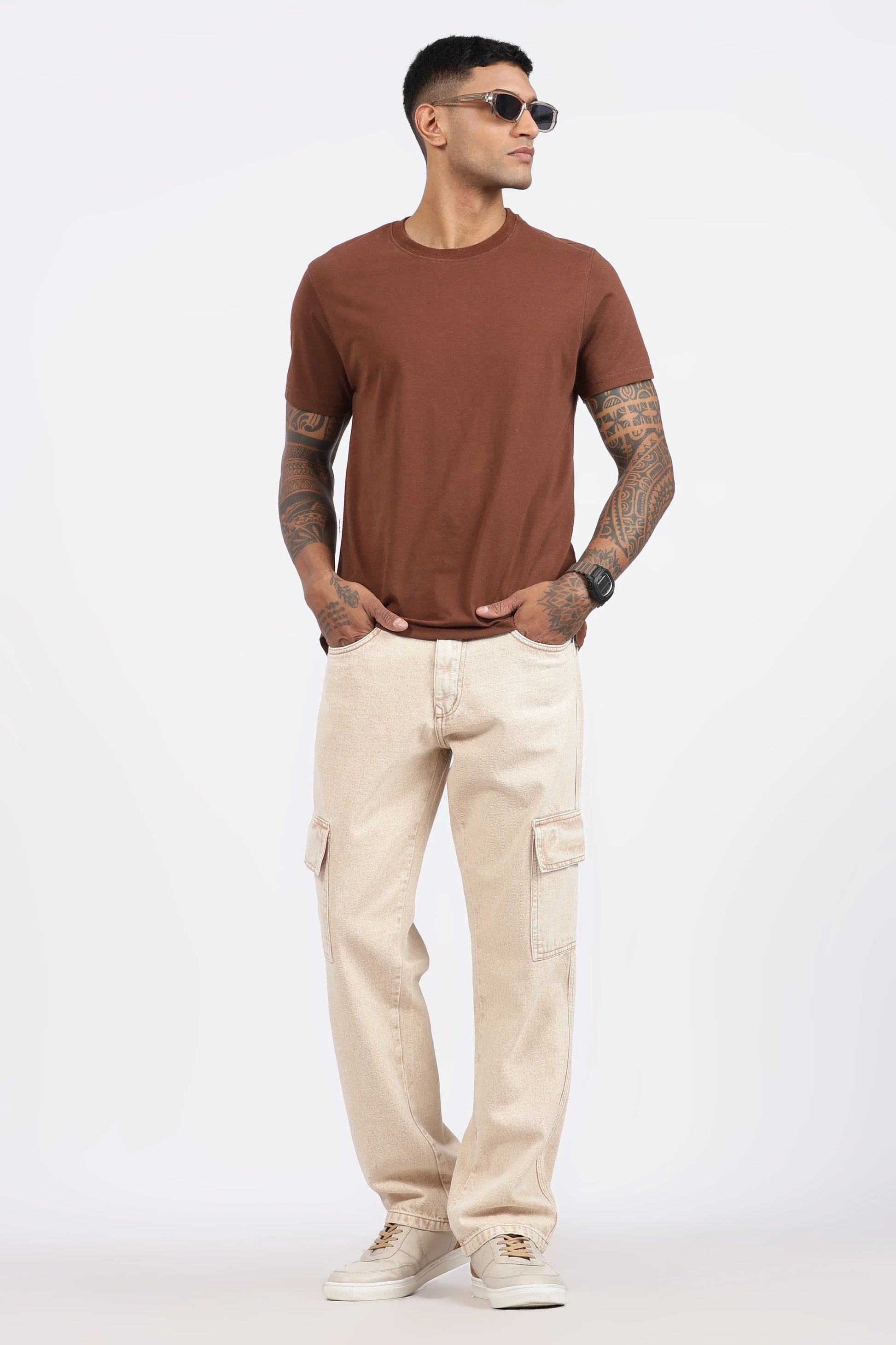 MEN'S CARGO - SAND BEIGE - GR DENIMS